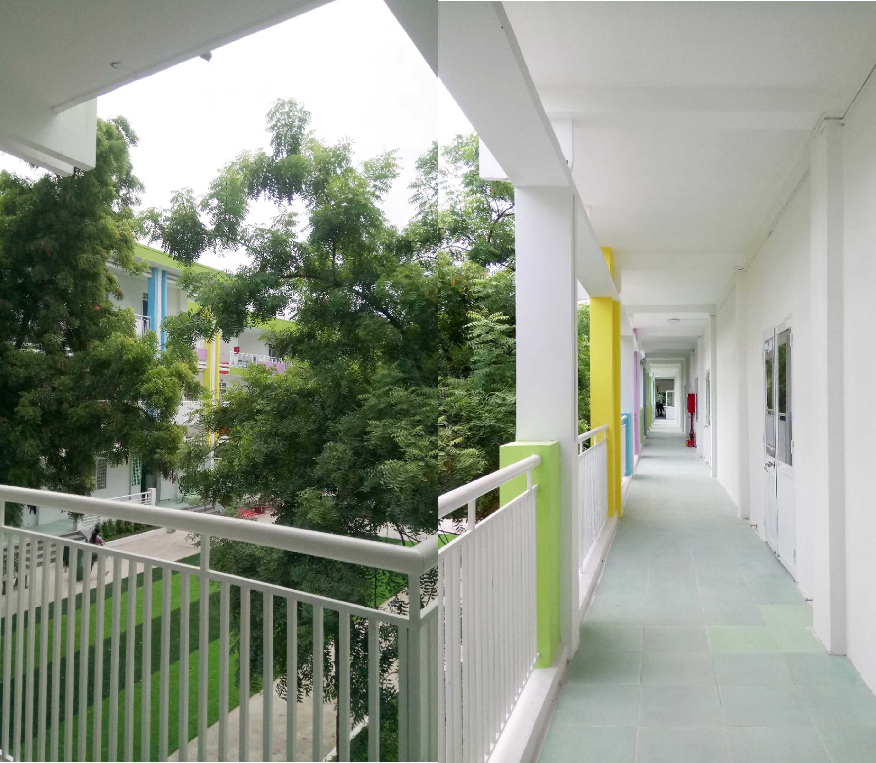 Trường mầm non iSchool Ninh ThuậnCơ sở vật chất trường mầm non quốc tế iSchool Ninh Thuận được xây dựng và thiết kế công phu 