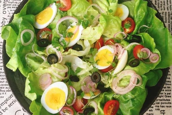 Cách làm salad trộn dầu giấm