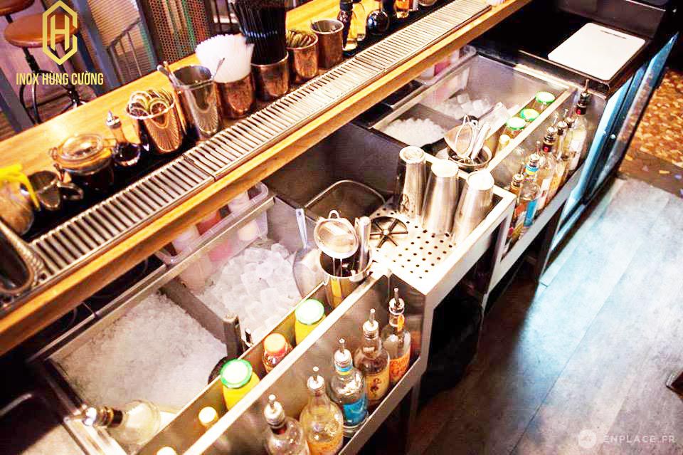 Báo giá quầy bar inox