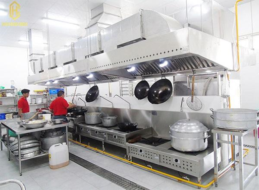 Các thiết bị bếp inox được gia công sản xuất