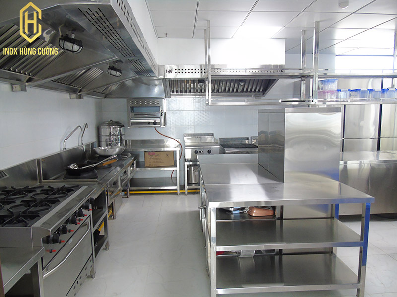 Inox Hùng Cường nhận gia công inox đa dạng các thiết bị, vật dụng bếp