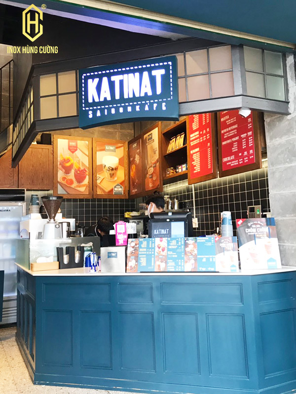 quầy cafe katinat