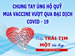 Inox Hùng Cường chung tay ủng hộ Quỹ Vaccine phòng chống dịch Covid-19