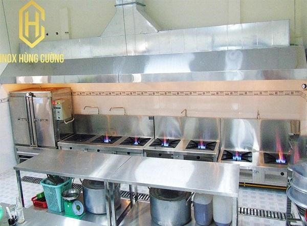 Hệ thống dẫn gas bếp công nghiệp tại nhà hàng