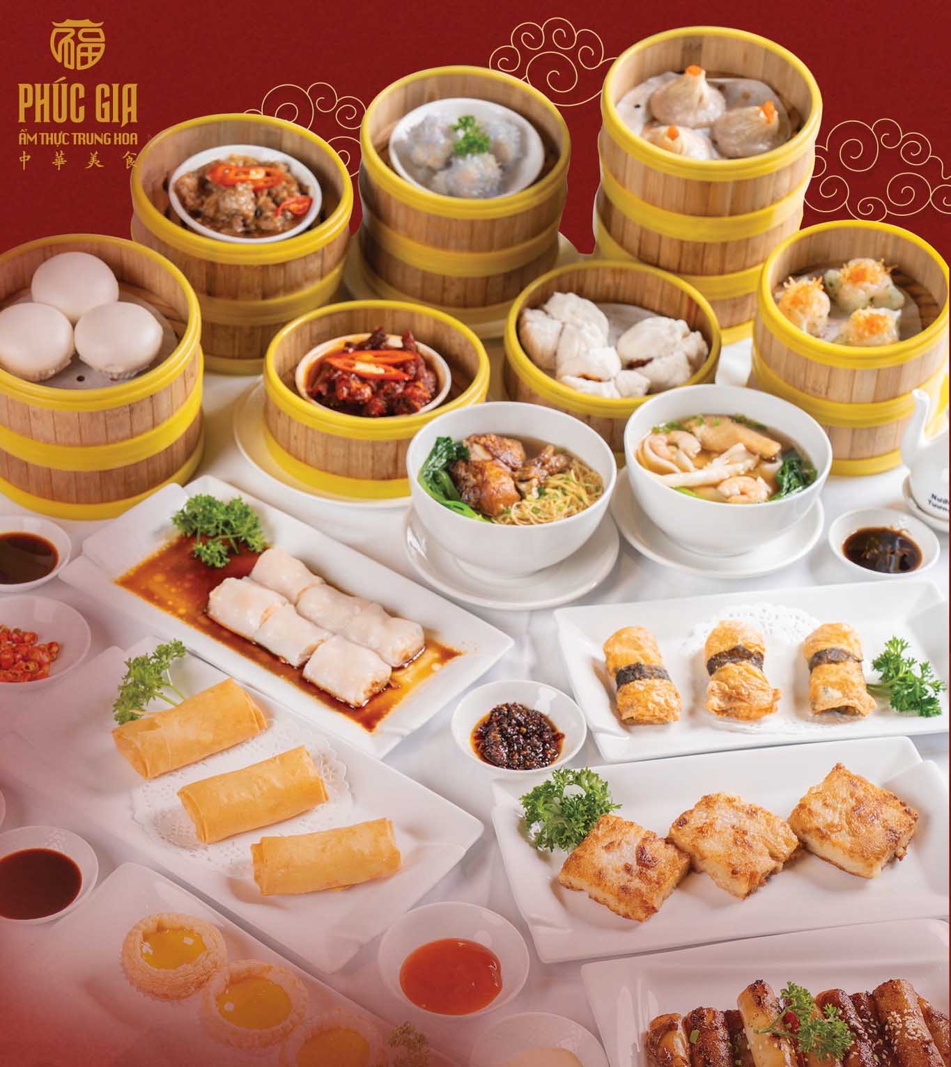 món dimsum nhà hàng hoa