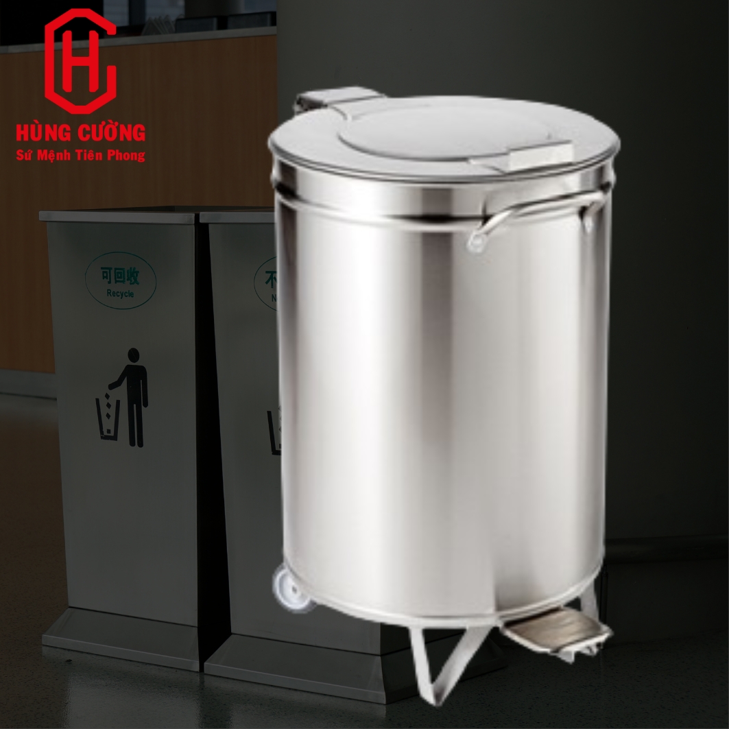 Thùng rác di động inox SOFINOR CPB05R1